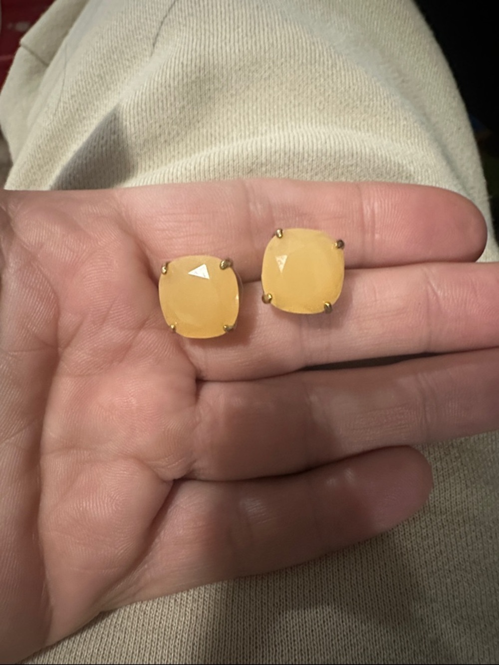 Kate Spade Cushion-Cut Stud Earrings